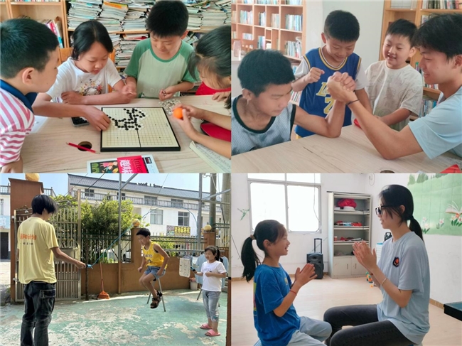 营期故事|beat365官方网站“予爱童行”志愿服务队开启丰富多彩的支教活动