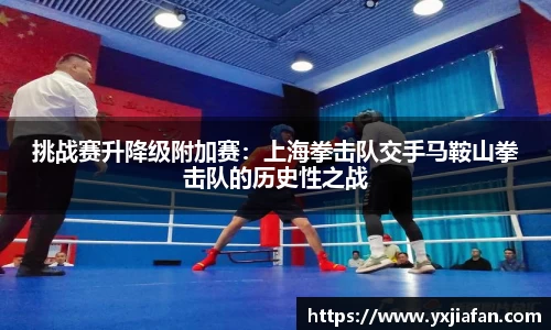 挑战赛升降级附加赛：上海拳击队交手马鞍山拳击队的历史性之战